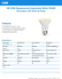 Feit Electric PAR20 LED Light Bulb, 50W Equivalent, Dimmable, Color Selectable 6-Way, E26 Medium Base, 90 CRI, 450 Lumens, Damp Rated Spotlight Bu...