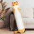 Long Cat Plush, Cute Brown Cat Stuffed Animals Soft Plushies, Kitten Kawaii Kids Plush Sleeping Throw Pillow Doll Plush Toys for Girls (20 Inch)...