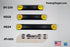 1-Pack: 3 Tape Pieces - 3 x 16 Double-Sided Foam Tape Replacement Strips - Great for Household Projects and Crafts - Mom & Dad and USA Decals Incl...