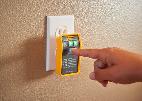 Fluke ST120 GFCI Socket Tester Without Beeper...