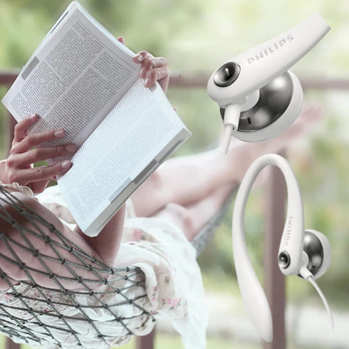 Philips SHS3200WT/37 Flexible Earhook Headphones White......