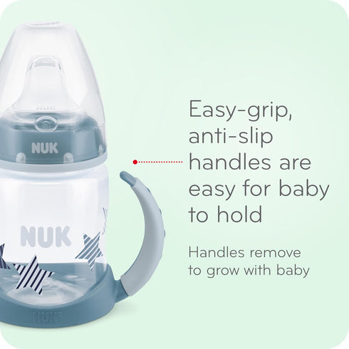 NUK Mickey Mouse Large Learner Cup 10oz 2pk – BPA Free, Spill Proof Sippy Cup...