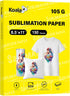 Koala Sublimation Paper 8.5x11 inches 150 Sheets Easy to DIY T-shirts, Tumblers, Mugs Only Compatible with Inkjet Sublimation Printer Sublimation ...