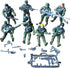 8 Pcs Soldier Action Figure Toy Army Men with Weapon Accessories/SWAT Team Figure Military Playset for Boys Girls, Birthday (8 pcs American soldie...