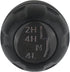 APPERFiT Transfer Case Shift Shifter Knob for Automatic/Manual Transmission Black Trim Compatible with Jeep Wrangler JK 4WD 2011 2012 2013 2014 20...