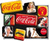 Nostalgic Art Coca-Cola Yellow Set of 9 Mini Fridge Magnets...
