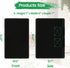 2 PCS Outdoor Speaker Cover, Wall Mounted Speaker Cover Weatherproof Waterproof UV Resistant and Dustproof 600D Oxford Cloth, Black(H 10" x W 6X D...