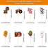 96 Pieces Farm Animal Cupcake Toppers Chicken Duck Goose Cow Pig Tractor and Horse Cupcake Picks Farm Toothpicks Zoo Theme Cake Decorations for Ba...