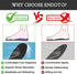 Endoto Replacement Insoles for Vans Skate Shoes, Footwear Inserts for Men & Women Shock Absorption & Foot Pain Relief(Size: US Men6.5 / Women8-EU ...