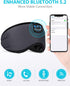 Sleep Headphones Wireless Bluetooth, TOPOINT Eye Mask for Sleeping with Microphone Handsfree, Silk Sleep Mask for Side Sleepers Men Women (Black)...