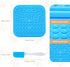 Lick Mat for Dogs Slow Feeder Licking Mat Anxiety Relief Lick Pad with Suction Cups for Peanut Butter Food Treats Yogurt, Pets Bathing Grooming Tr...