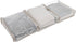 Household Essentials Under Bed Zippered Sweater Storage Bags with Clear Vision Panel, Set of 3, Silver,Gray...