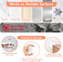 Door Stoppers for Wall 2’’, 6 pcs Door Knob Wall Protector-Soft and Clear, Strong Self-Adhesive, Protect Your Walls from Damage and Noise, More Su...