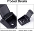 10 Pack 25mm/ 1 inch Buckle Clips for Tie-Down Straps, Plastic Cam Buckles Toggle Fasteners for DIY Craft Backpack Luggage- Black...