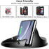 ANNSKIN Wireless Car Charger Mount 15W Fast Charging Phone Holder Silicone Anti-Slip Phone Stand Compatible with Smart Phones iPhone Samsung GPS D...