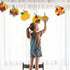 Thanksgiving Cutouts Fall Turkey Maple Leaves Pumpkin Classroom Bulletin Board Decorations Give Thanks Theme Party Supplies for Autumn Theme Party...