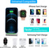 Wireless Charging Stand, Sunffice 3 in 1 Fast Charging Wireless Charging Station Dock for iWatch SE/6/5/4/3/2, Airpods Pro/2/3, iPhone 13/12/11/11...