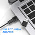 USB A to USB C,Type C Female to USB Male,Type C Male to Type C Female,Type C to USB B iPhone Female to Type c Compatible Samsung Galaxy,Laptop(5pa...