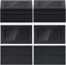 100pcs Black Gift Cards Envelopes Blank Gift Cards Sleeves Cards Holder Mini Small Envelopes with Windows for Business Gift Cards Christmas 4x2.4i...