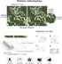HAOKHOME 93042-4 Peel and Stick Wallpaper Boho Sage Green Eucalyptus Leaf Floral Wall Mural Home Nursery Decor Renter Friendly Wallpaper 17.7in x ...