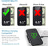 Dockem Luxe M2T Wallet Case for iPhone X/XS (5.8"): Built-in Invisible Metal Plate for Magnetic Mounting with Canvas Style Synthetic Leather 2 Car...