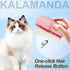 Cat Steam Brush for Shedding, 4 in 1 Steamy Cat Brush Cleanser, Dog Massage Grooming Brush with Release Button, Pet Hair Cleaning Misting Comb for...