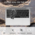 Watbro Compatible with MacBook Air 13 Inch Laptop Case 2020 2019 2018 Release A2337 M1/A2179/A1932,Colorful Marble Case with Keyboard Cover Skin f...