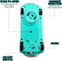 ArtCreativity Light Up Transparent Sensory Car Toy for Kids, 1PC, Bump and Go Toy Car with Colorful Moving Gears, Music, and LED Effects, Fun Educ...