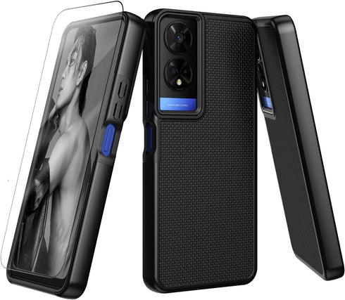Case for TCL 50 XE 5G / TCL 50 XE Nxtpaper 5G Phone Cover,Military Grade Drop Series, Slim & Tough Phone Case with Port Protection Protective Anti...