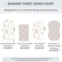 Pobibaby - 2 Pack Premium Bassinet Sheets for Standard Bassinets - Ultra-Soft Jersey Knit, Stylish Floral Pattern, Safe and Snug for Baby (Wildflo...