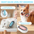 4 in 1 Pet Hair Removal Comb with Gravity Water Tank, Cat Dog Massage Brush Self Cleaning Grooming Wet Comb for Shedding Fur (Long Hair, 2PCS)...