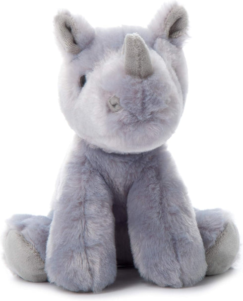 The Petting Zoo Rhino Stuffed Animal, Gifts for Kids, Wild Onez Zoo Animals, Rhino Plush Toy 8 inches...
