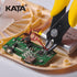 KATA 2-Pack Micro Wire Cutters, Precision Electronics Flush Cutter and Side Cutting Pliers for Electronics, Jewelry, Model Kits, Yellow...