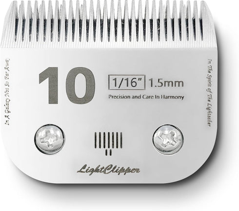 Detachable Ultra Edge Dog Clipper Blade - Constructed of Carbonized Steel, Resists Heat and Rust with Long-Lasting Sharp Edges - A5 Series (FC-10,...