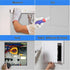 Self-Adhesive Wall Access Panel for Drywall, 10x10 Inch Wall Hole Cover Plumbing Access Panels Heavy-Duty ABS Plastic & Easy Install Wall Panels f...