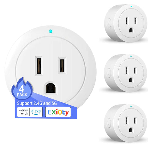 Smart Plug, Works with Alexa, Simple Setup with One Voice Command, Remote Control, Timer & Schedule & Group Controller, Bluetooth Mesh Outlet, Ale...