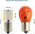 PHINLION Super Bright 3014 72-SMD BA15S 1156 1073 2396 7506 1156A Amber Yellow LED Light Bulbs for Turn Signal Blinker Lights...