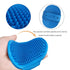 JASLAH 3 Sets with Comb, Pet Grooming Bath Brush Soft Silicone Bristle for Long Short Haired Dogs and Cats Shower, Bath Brush Soothing Massage Rub...