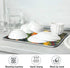 Cooking Herbs Spices Dish Drying Mat for Kitchen 18 X 24 Inches Dry Dishes Pads Mats Tableware Protector Countertops Counter Mat Home Decorations...
