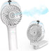 COMLIFE Portable Handheld Misting Fan, 3000mAh Rechargeable Battery Operated Spray Water Mist Fan, Foldable Mini Personal Fan for Travel, Makeup, ...