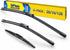 3 Wipers 26"/16"/12" Replacement For SUBARU CrossTrek 2020 2019 2018 Impreza 2020 2019 2018 2017 (Set of 3), 26 Inch+16 Inch Windshield Wiper Blad...