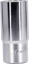 Genius Tools 1/2" Dr. 25mm Deep Hand Socket (12-Point) - 437825...
