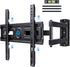 Pipishell Full Motion TV Wall Mount for Most 26-60 inch Flat & Curved TVs up to 77 lbs, Adjustable Bracket Height, Single Articulating Arm, Extens...