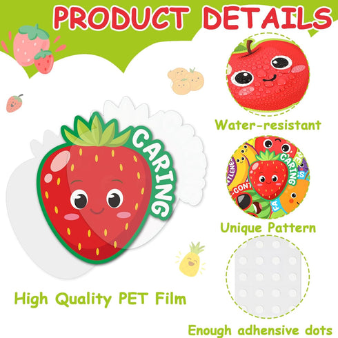 60Pcs Fruit of The Spirit Christian Bulletin Board Set Bible Religious Accents Cutouts Sunday School Christian kids Classroom Wall Decor Education...