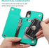 iPhone XR Wallet Case with Card Holder,OT ONETOP Premium PU Leather Kickstand Card Slots Case,Double Magnetic Clasp and Durable Shockproof Cover f...