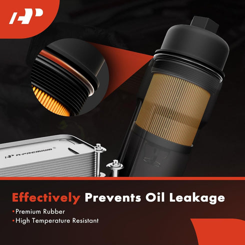 A-Premium 10K Miles Protection Oil Filter Compatible with for Toyota Tundra 2011-2014, 4Runner 2010-2023, FJ Cruiser 2010-2014 & Lexus IS250/300/3...