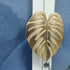 PIAOLGYI Cabinet Handle Leaf Knobs for Milsbo Greenhouse Cabinet,Monstera Glass Door Cabinet Handles Accessory Compatible with IKEA Milsbo Cabinet...