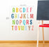 DECOWALL DS8-1701A Uppercase Alphabet ABC Letter Kids Wall Stickers Wall Decals Peel and Stick Removable Wall Stickers for Kids Nursery Bedroom Li...