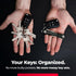 KeySmart Rugged - Multitool Key Holder for Keychain w/Bottle Opener and Pocket Clip, Organizer for Keys, EDC Keychains, Ring for Car Fobs Key Chai...