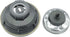 Basket Strainer 4 Inch Kitchen Sink Steel Drain with ABS Base and Removable Strainer Assembly, for American Standard Kitchen Sink with 3-1/2 Inch ...